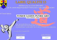 Label qualit� 13