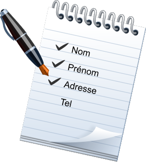 Nom Pr�nom Adresse Tel
